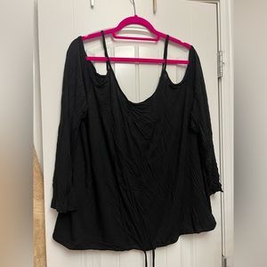 Women’s 4x Adore Me leisurewear super soft off shoulder top